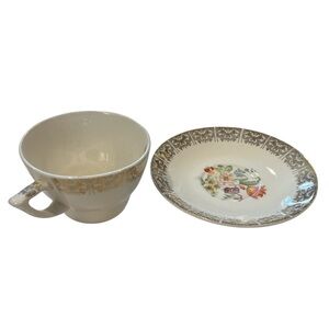 Antique Tea Cup & Saucer Set